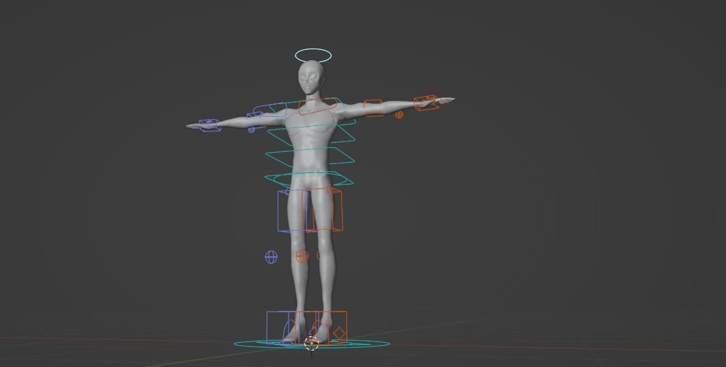 spider man rigged 3D model_2