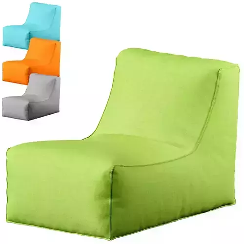 Trule Large Outdoor Friendly Bean Bag Chair Lounger