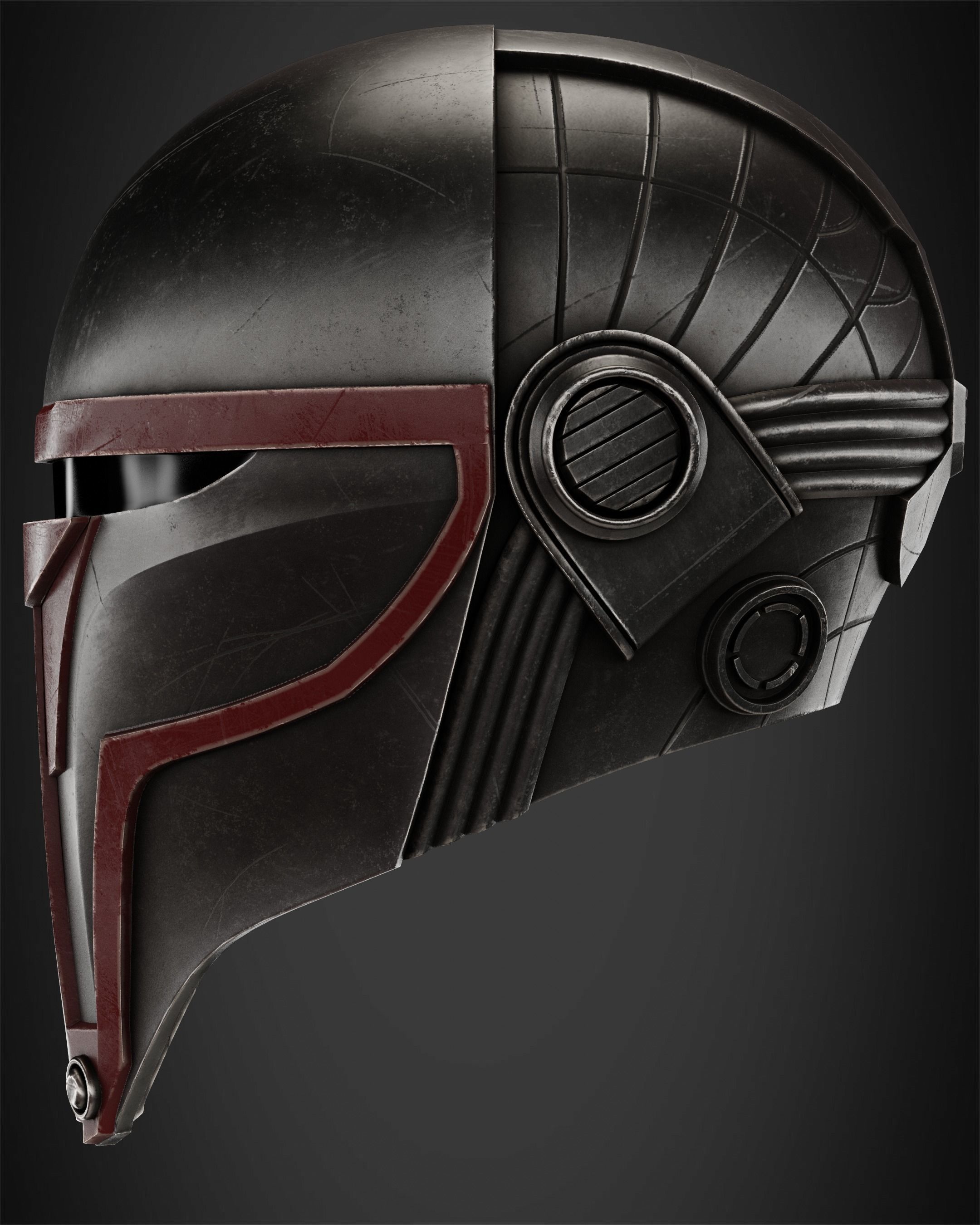 Star Wars Darth Revan Helmet for Cosplay 3D print model_8