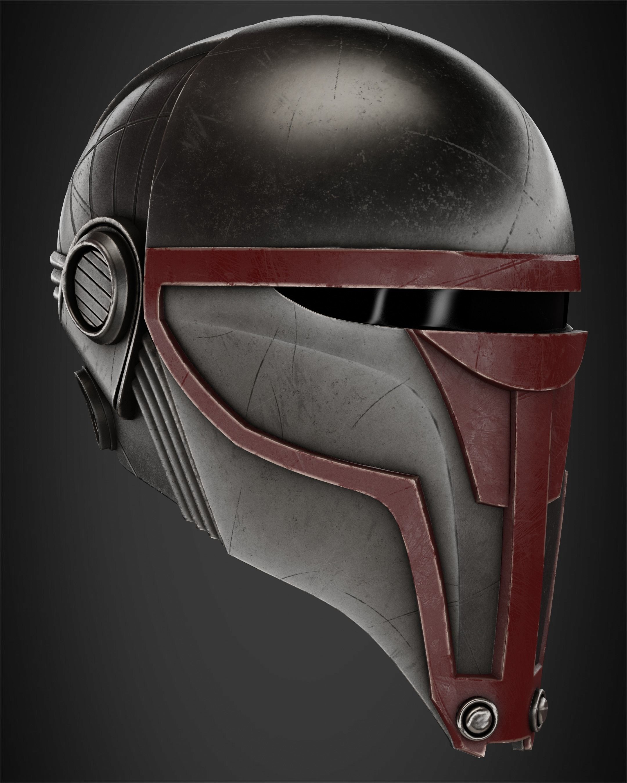 Star Wars Darth Revan Helmet for Cosplay 3D print model_2
