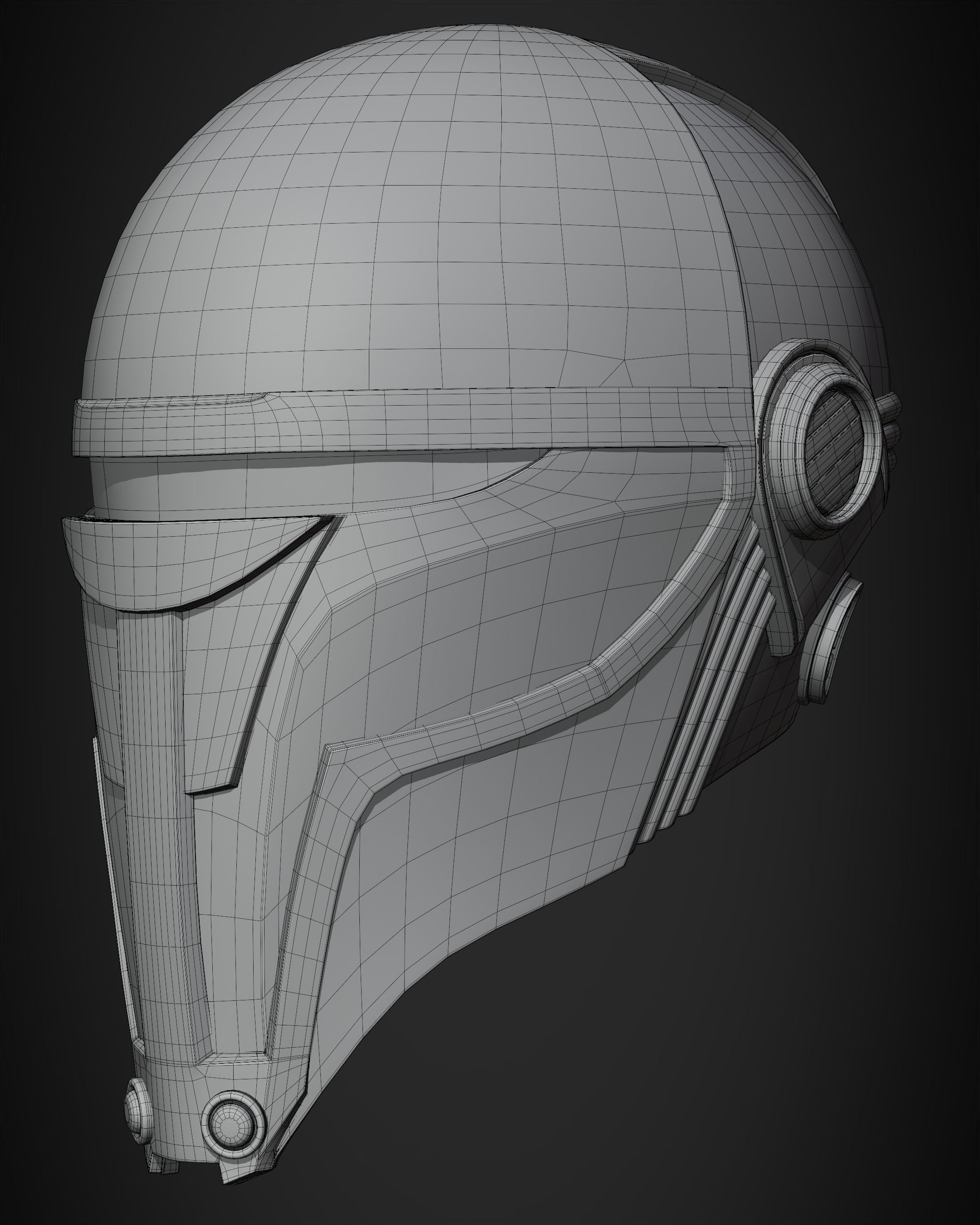 Star Wars Darth Revan Helmet for Cosplay 3D print model_14