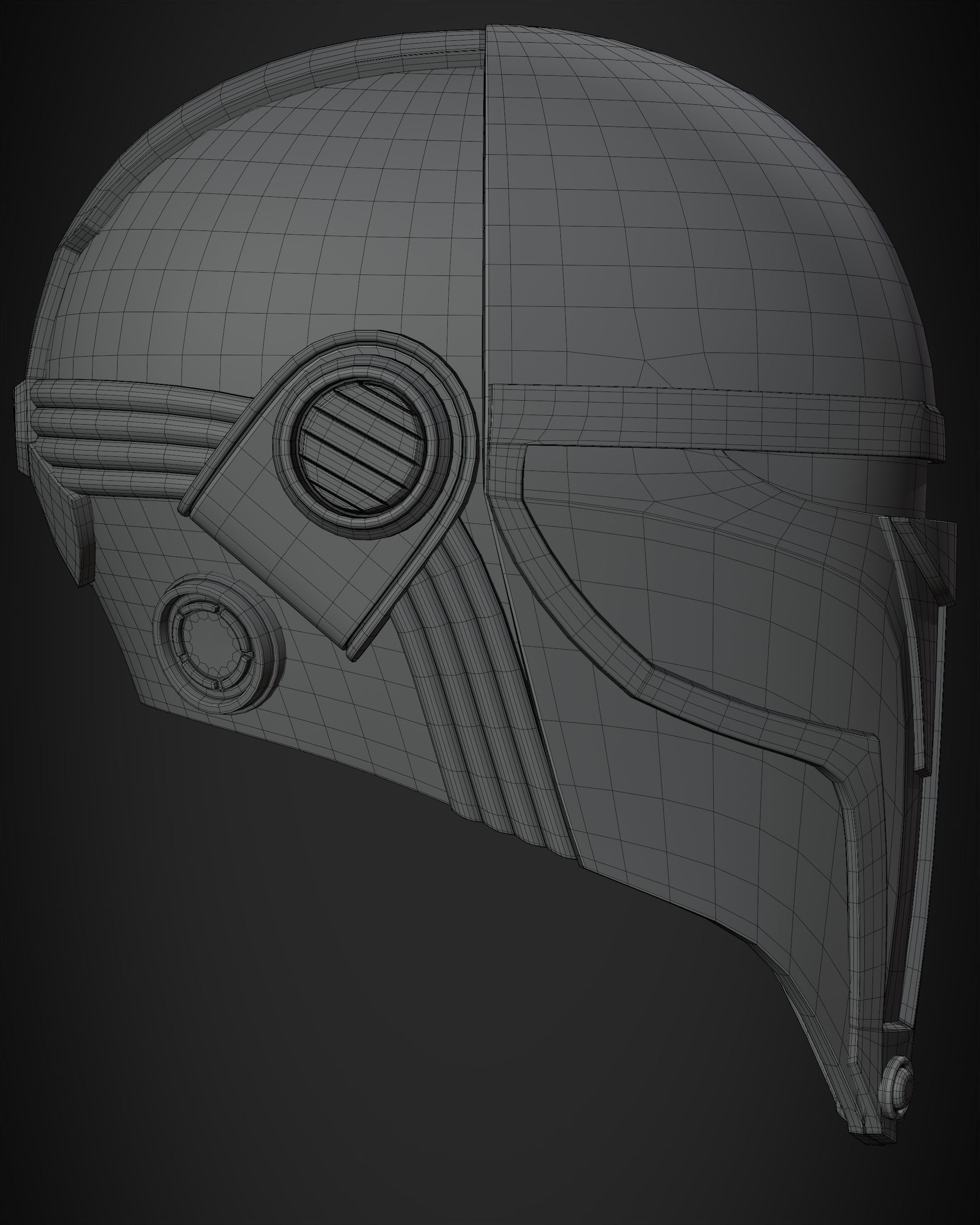Star Wars Darth Revan Helmet for Cosplay 3D print model_17