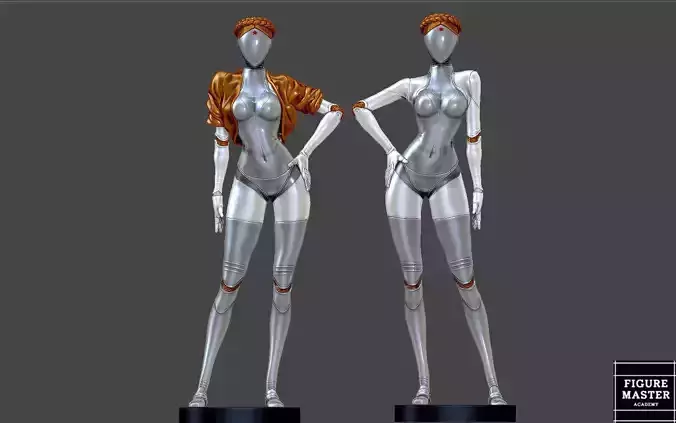 ATOMIC HEART TWINS ROBOT TWIN HUMANOID 3D PRINT