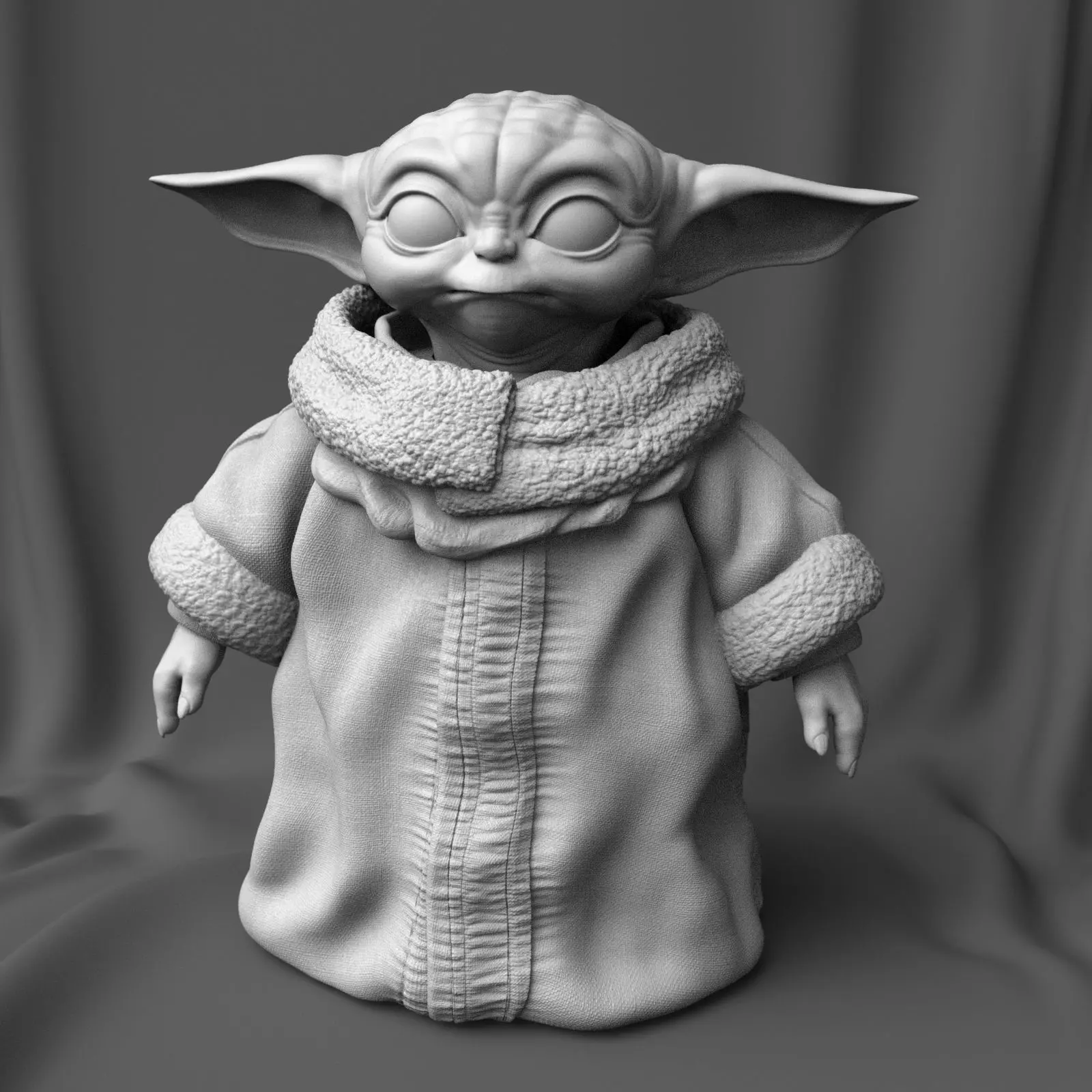 GROGU - Baby Yoda - The Mandalorian series 3D print model_0