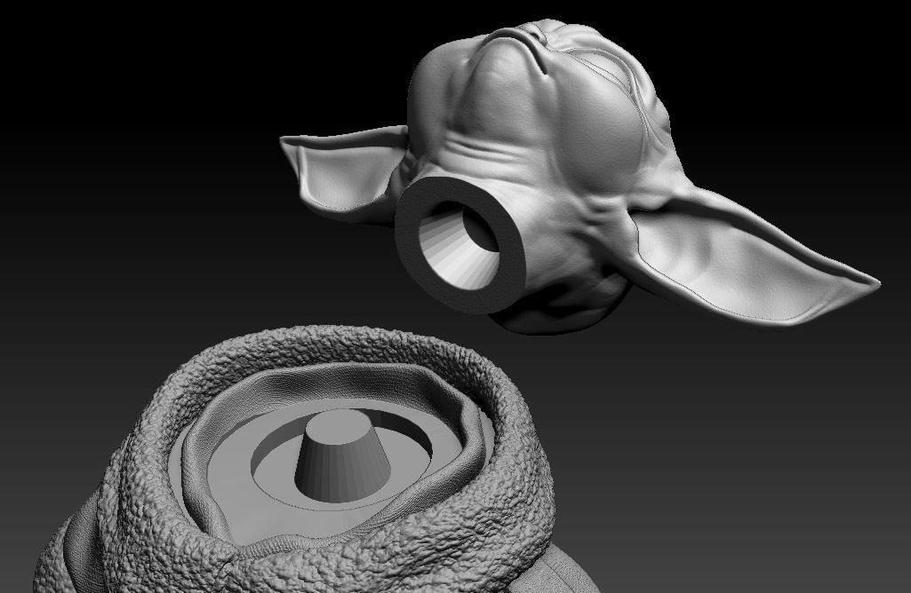 GROGU - Baby Yoda - The Mandalorian series 3D print model_6