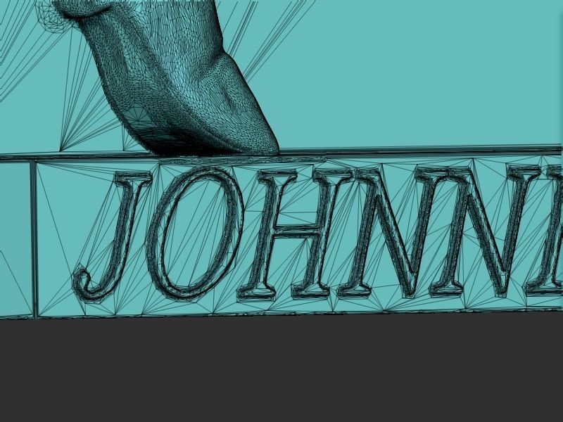 Johnnie Walker Portrait 3D print model_24