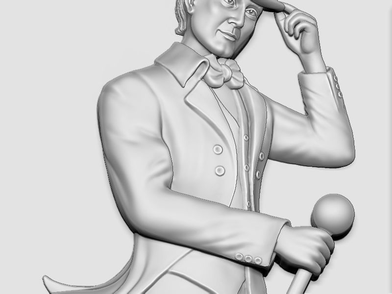 Johnnie Walker Portrait 3D print model_13