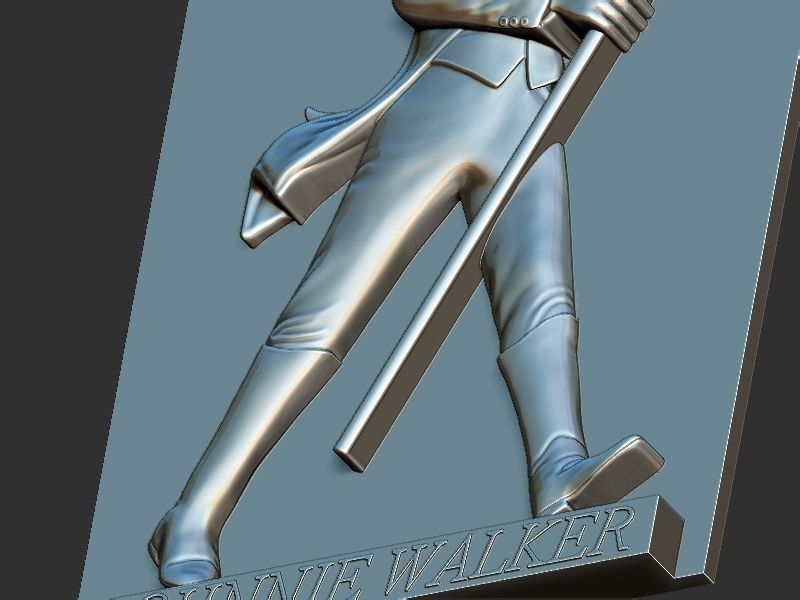 Johnnie Walker Portrait 3D print model_8