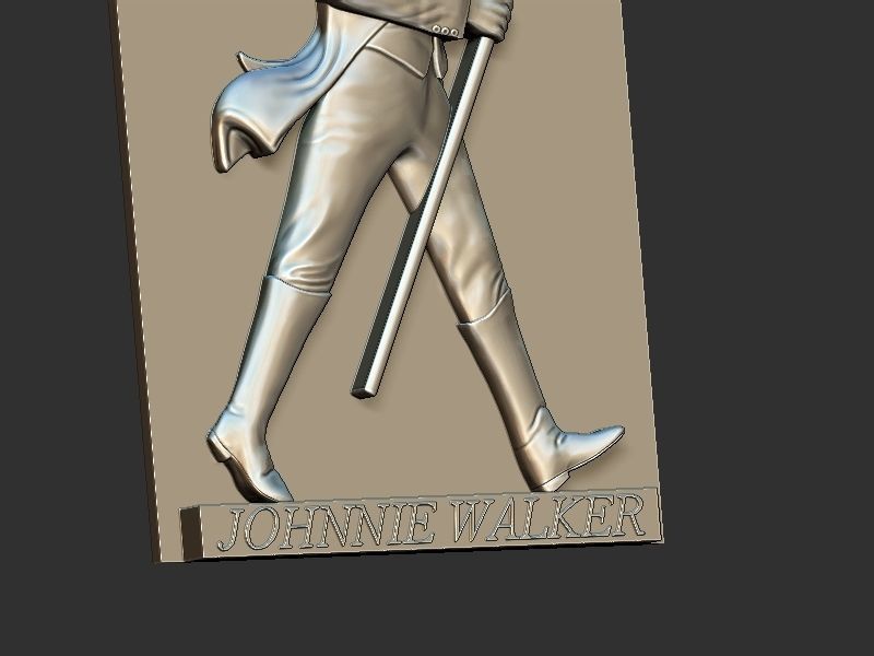 Johnnie Walker Portrait 3D print model_6