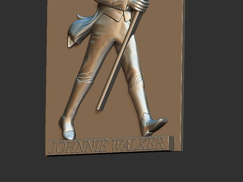 Johnnie Walker Portrait 3D print model_7