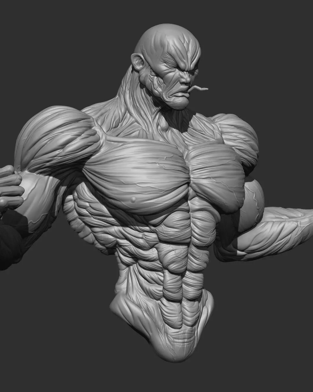 Charactere BAKI 3D model