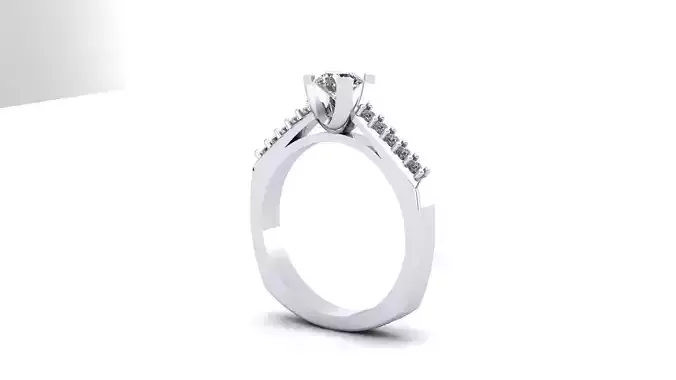 Solitario com pedras