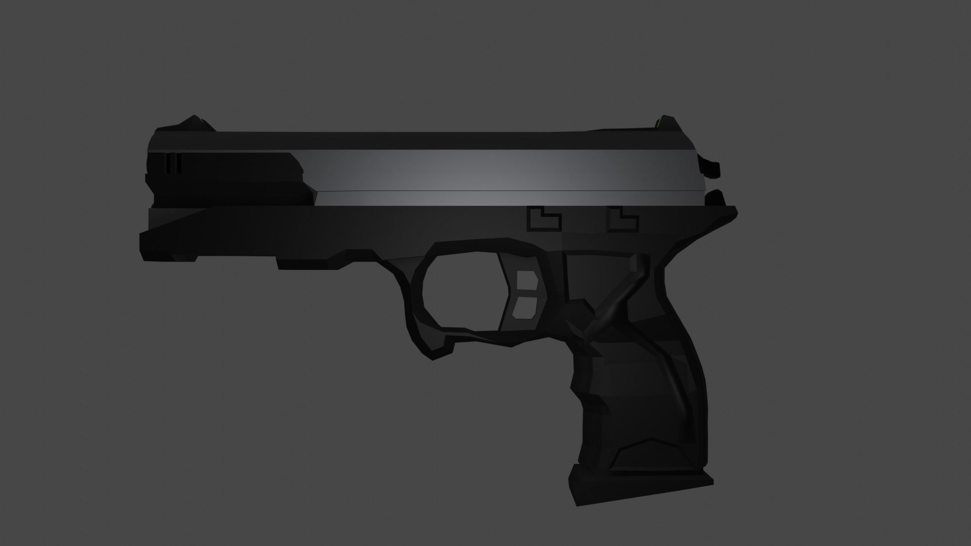 Glock belt Free 3D model_3