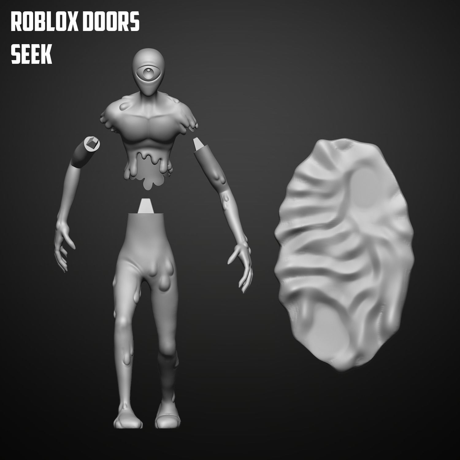 ROBLOX - SEEK 3D print model_5