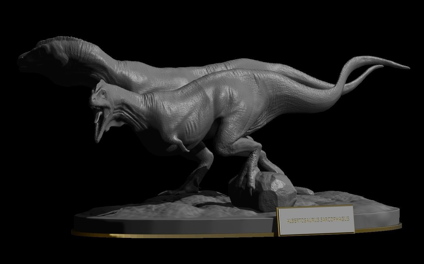 ALBERTOSAURUS SARCOPHAGUS 3D PRINT MODEL 3D print model_10