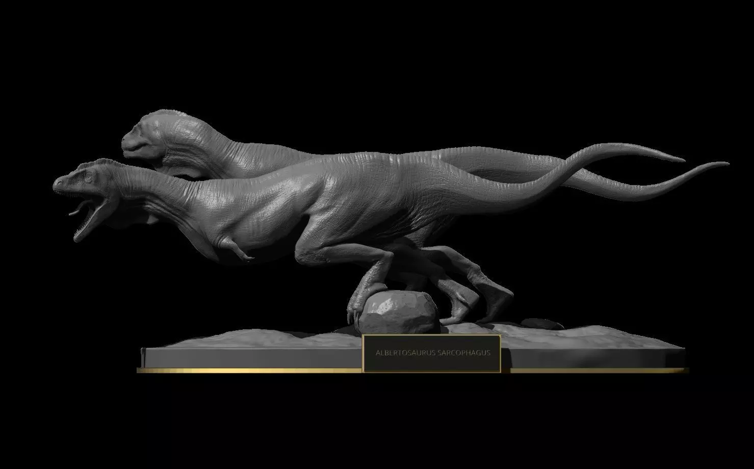 ALBERTOSAURUS SARCOPHAGUS 3D PRINT MODEL 3D print model_0