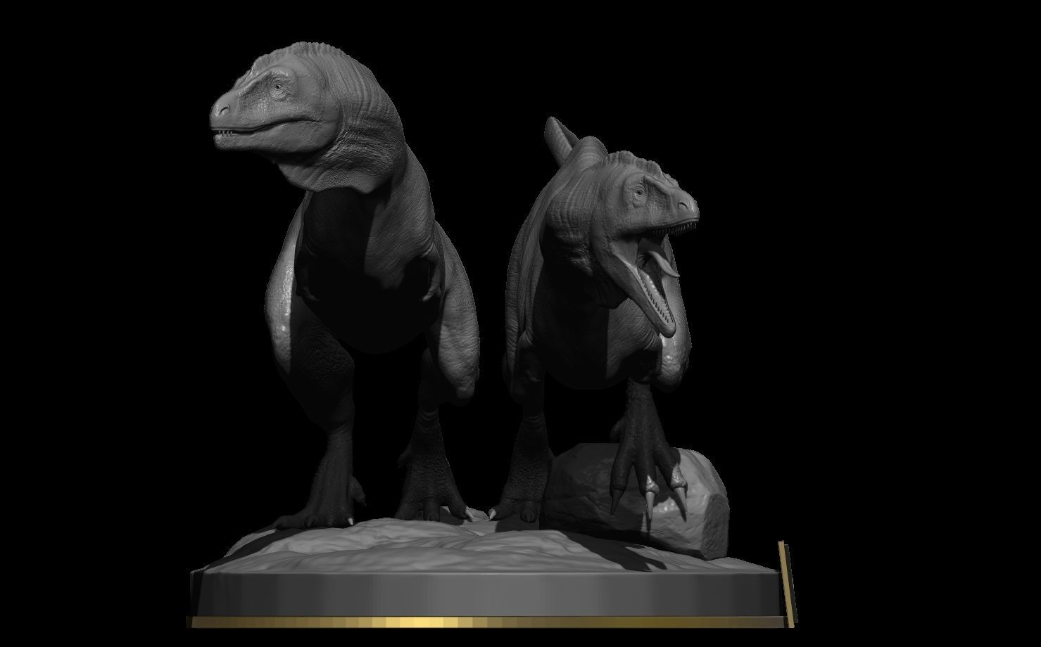 ALBERTOSAURUS SARCOPHAGUS 3D PRINT MODEL 3D print model_11