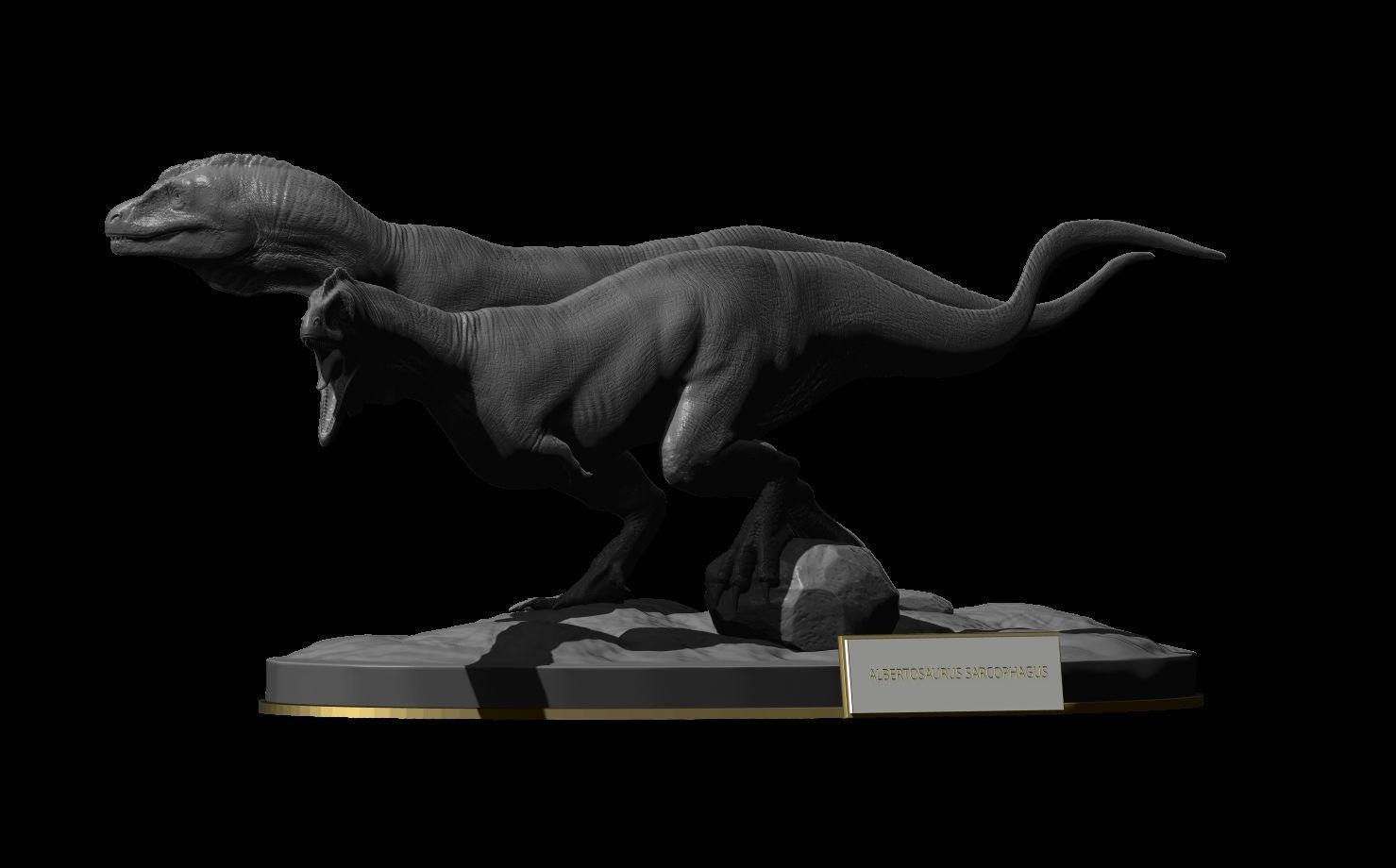 ALBERTOSAURUS SARCOPHAGUS 3D PRINT MODEL 3D print model_9