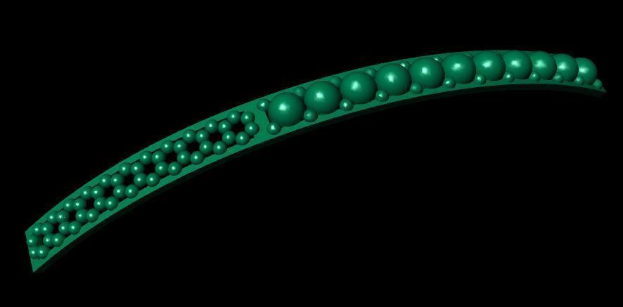 Bracelet 3D print model_3