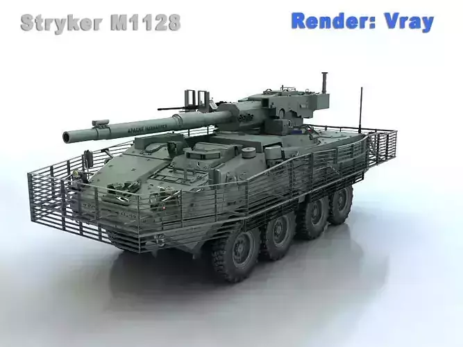 Stryker M1128 3D model