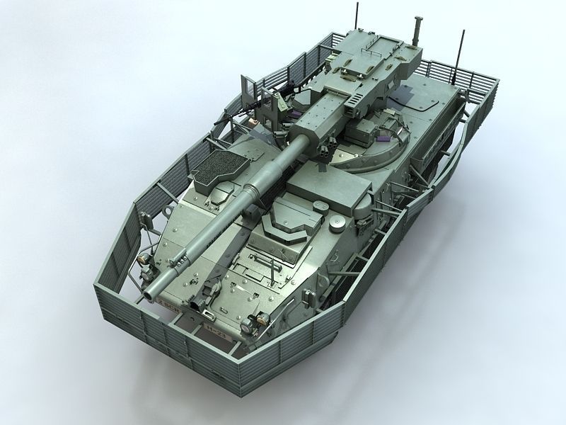 Stryker M1128 3D model_5