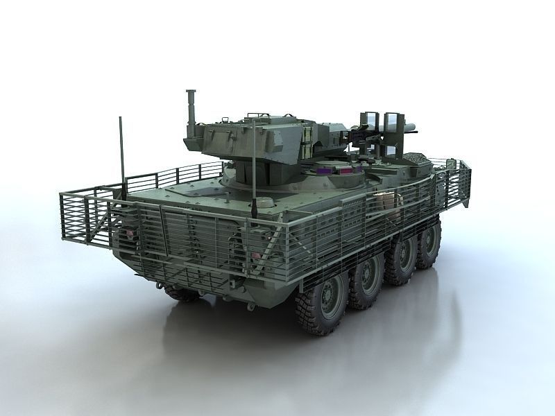 Stryker M1128 3D model_8