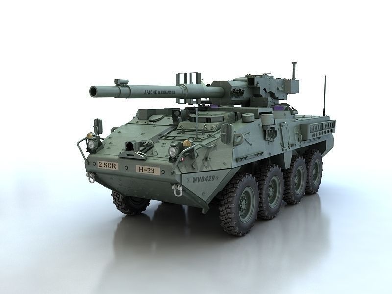 Stryker M1128 3D model_3