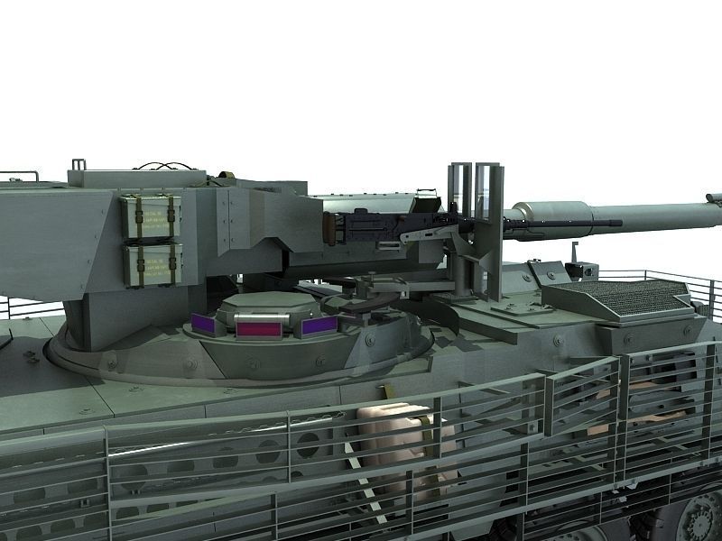 Stryker M1128 3D model_4