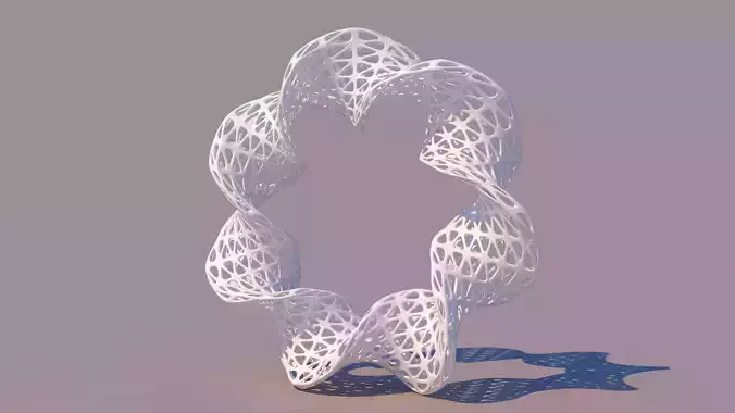0111 - Organic Shape 3D model