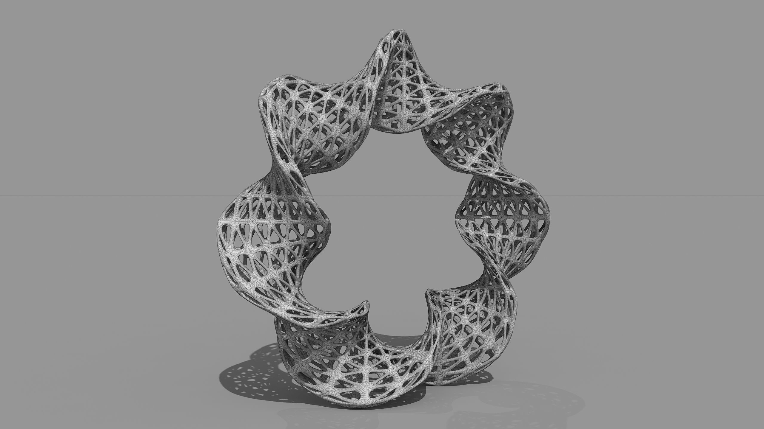 0111 Organic Shape 3D model CGTrader