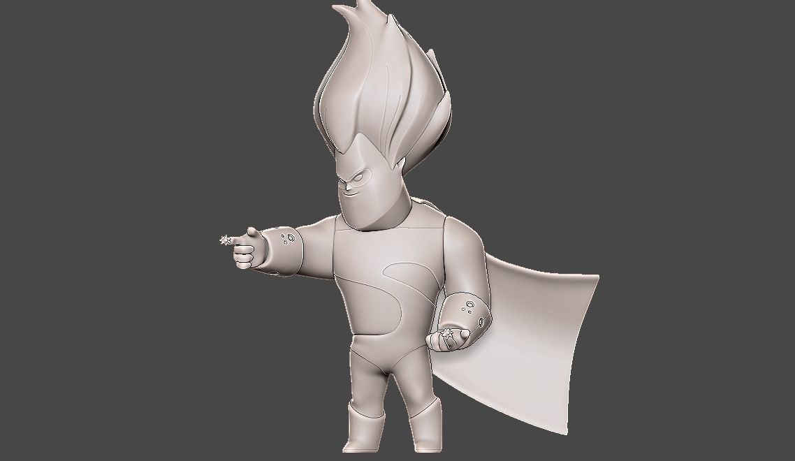 The incredibles - Syndrome 3D print model_9