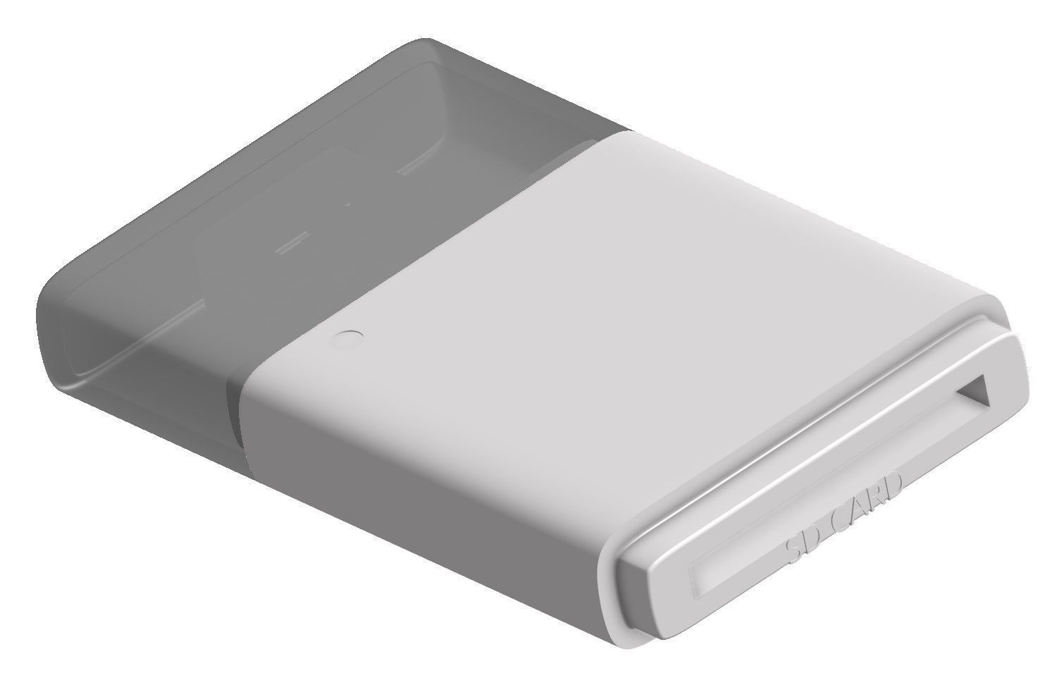 SD Card Reader 3D model_5