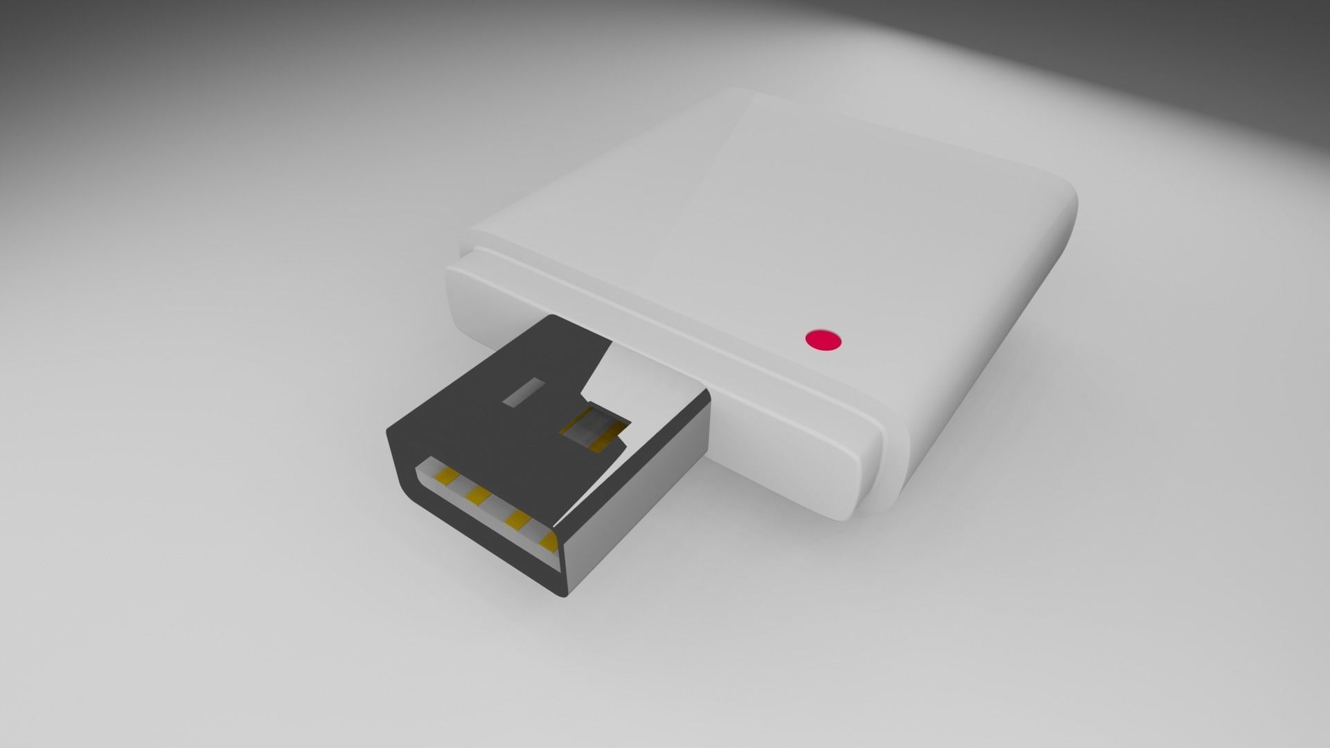 SD Card Reader 3D model_14