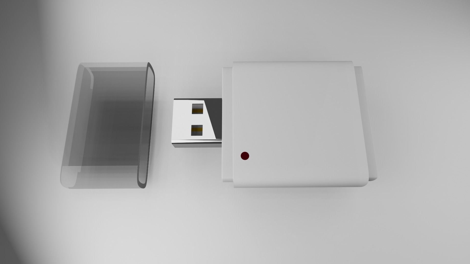 SD Card Reader 3D model_11