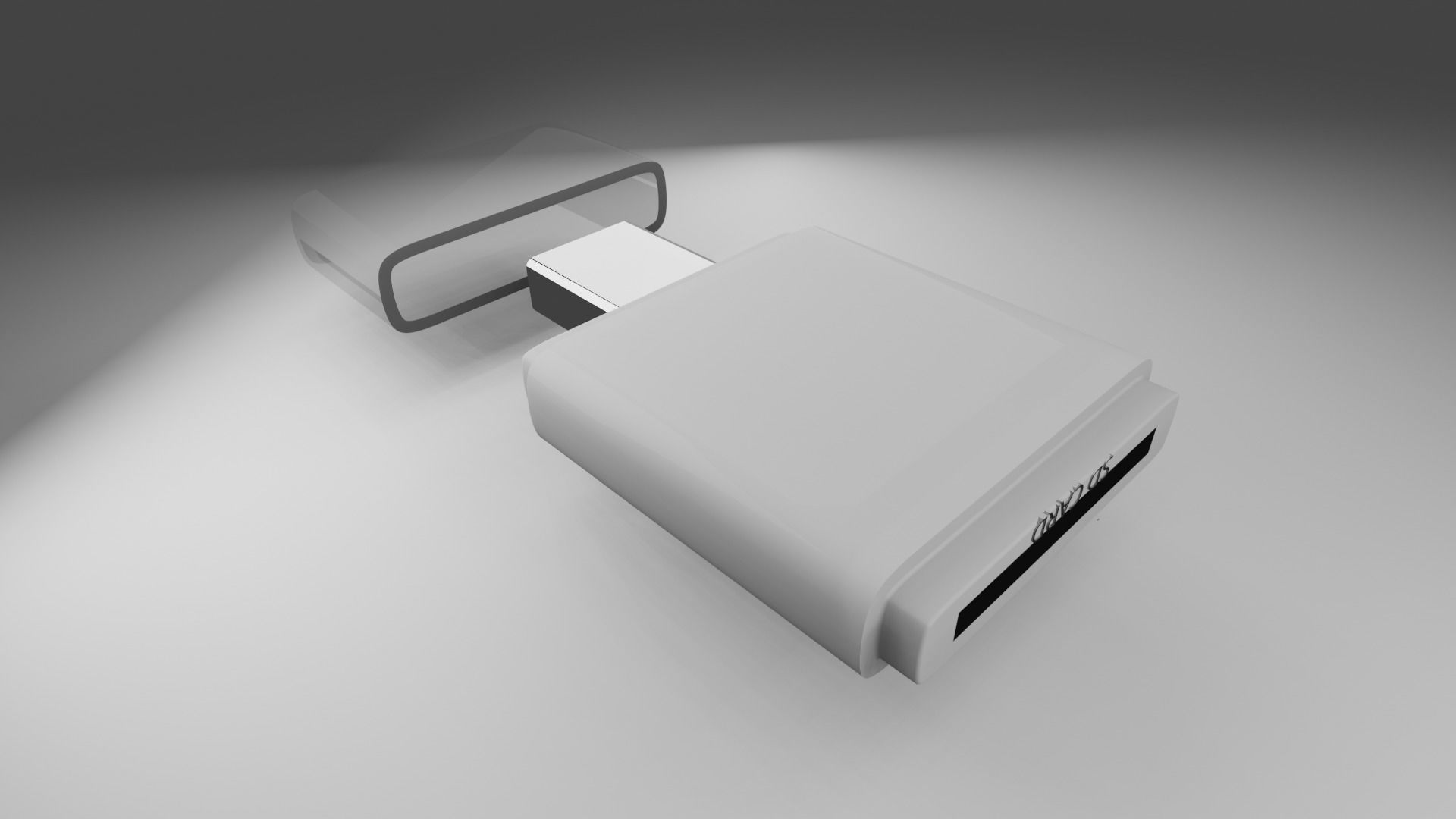 SD Card Reader 3D model_13