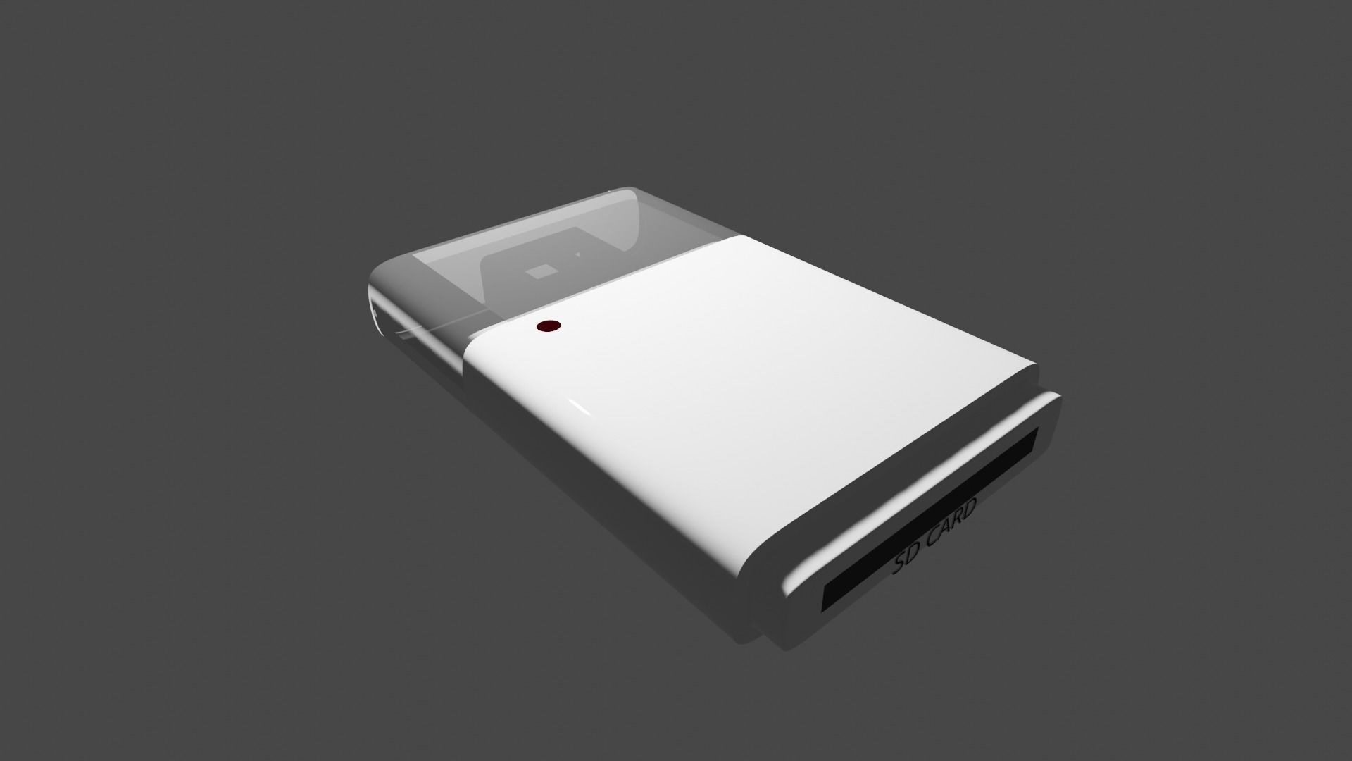 SD Card Reader 3D model_10