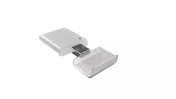 SD Card Reader 3D model