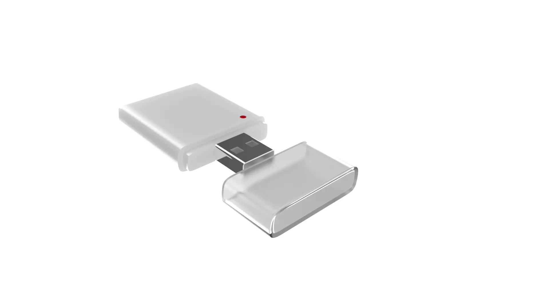 SD Card Reader 3D model_0