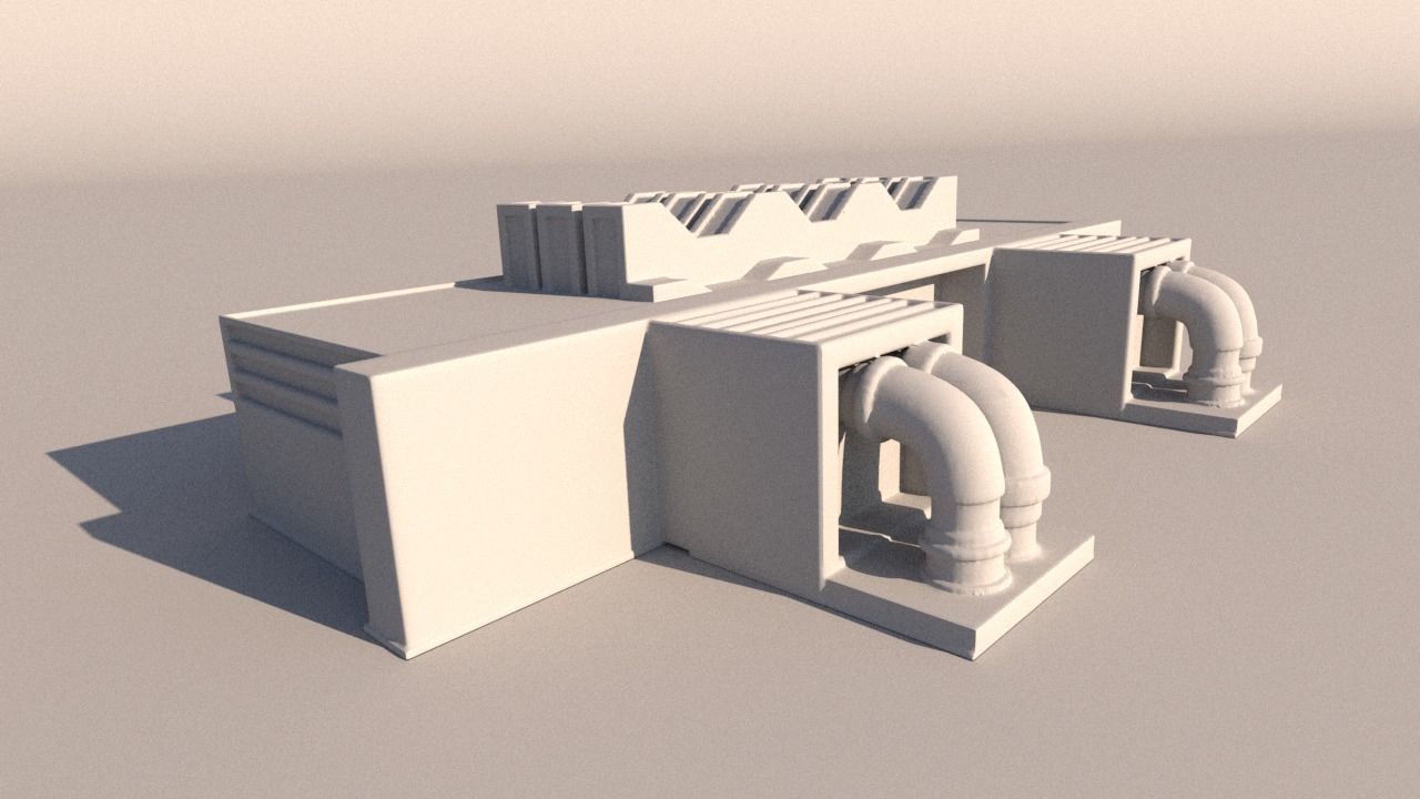Power Plant for 3D print 3D print model_11