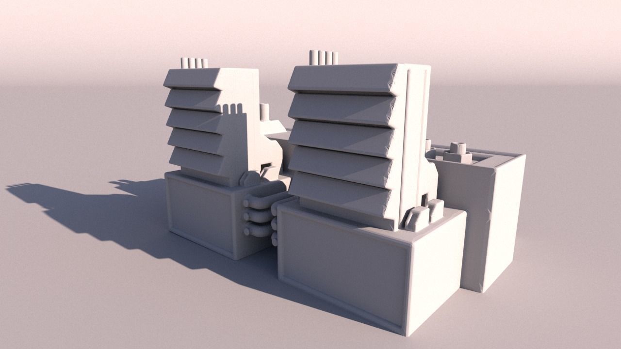 Power Plant for 3D print 3D print model_8
