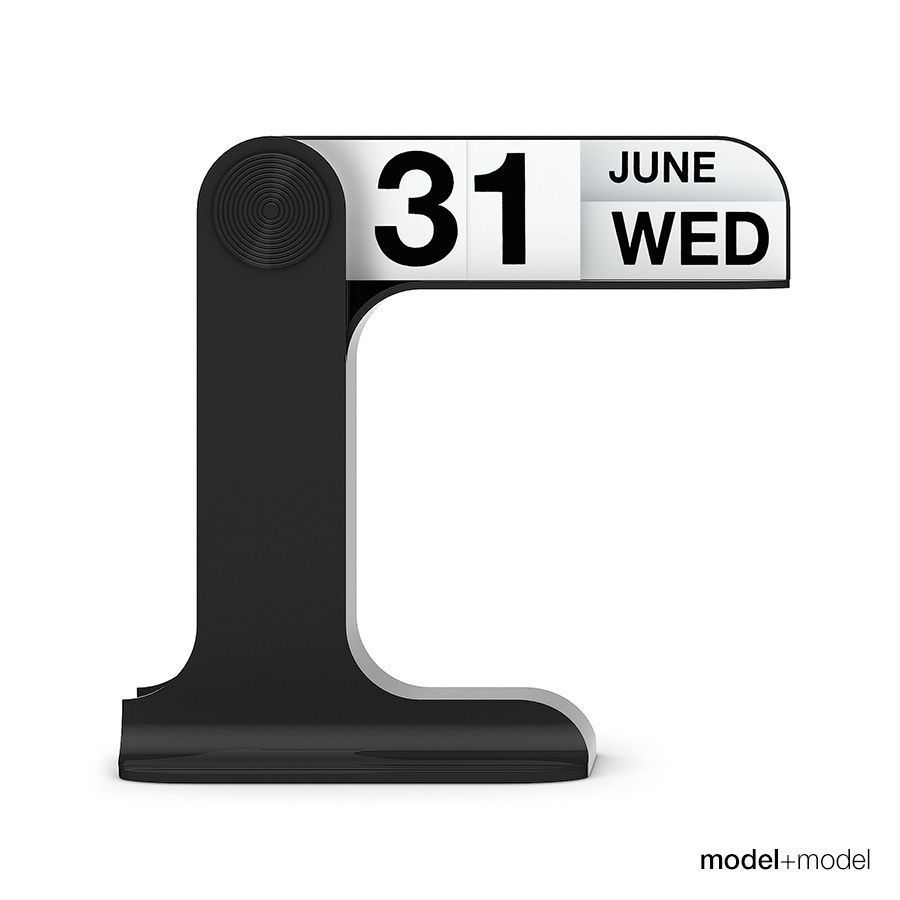 Danese Milano Timor perpetual calendar 3D model_0