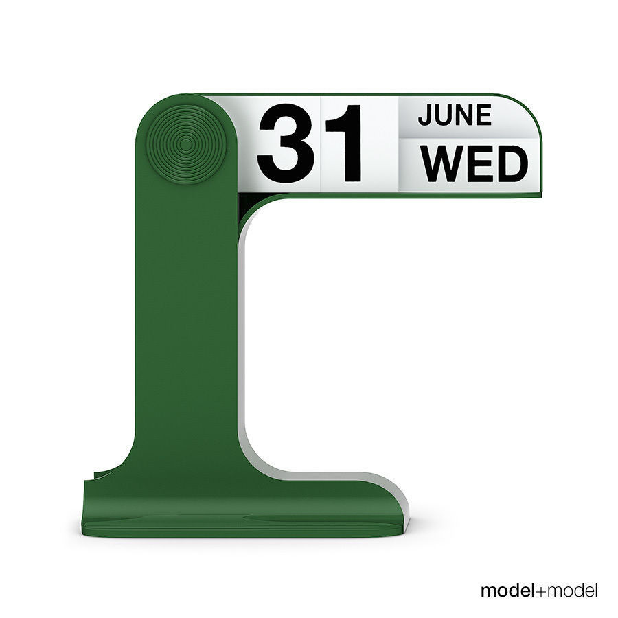 Danese Milano Timor perpetual calendar 3D model_2