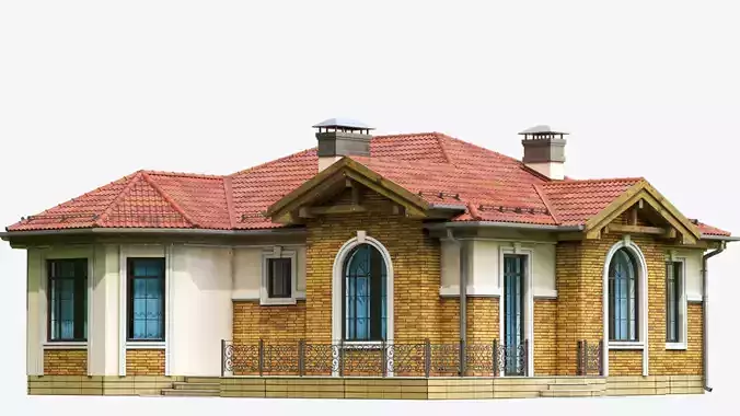 Residential House 32 3D model