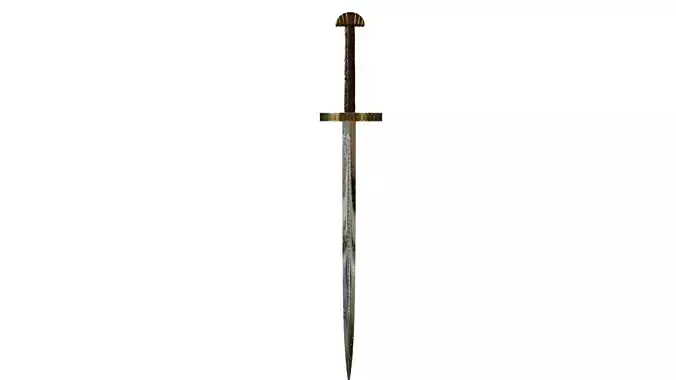Viking Valhalla Fredis Sword Viking Sword  3D Model 3D model