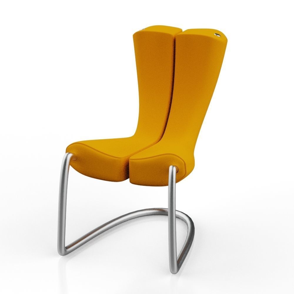 Komed chair 3D model_3