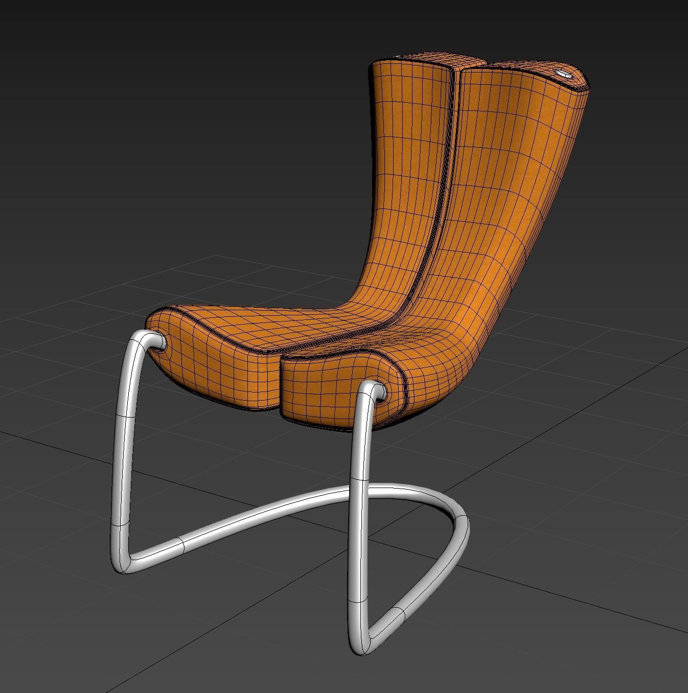 Komed chair 3D model_2