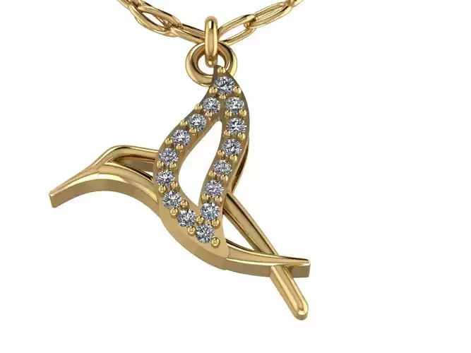 bird pendant 3D model