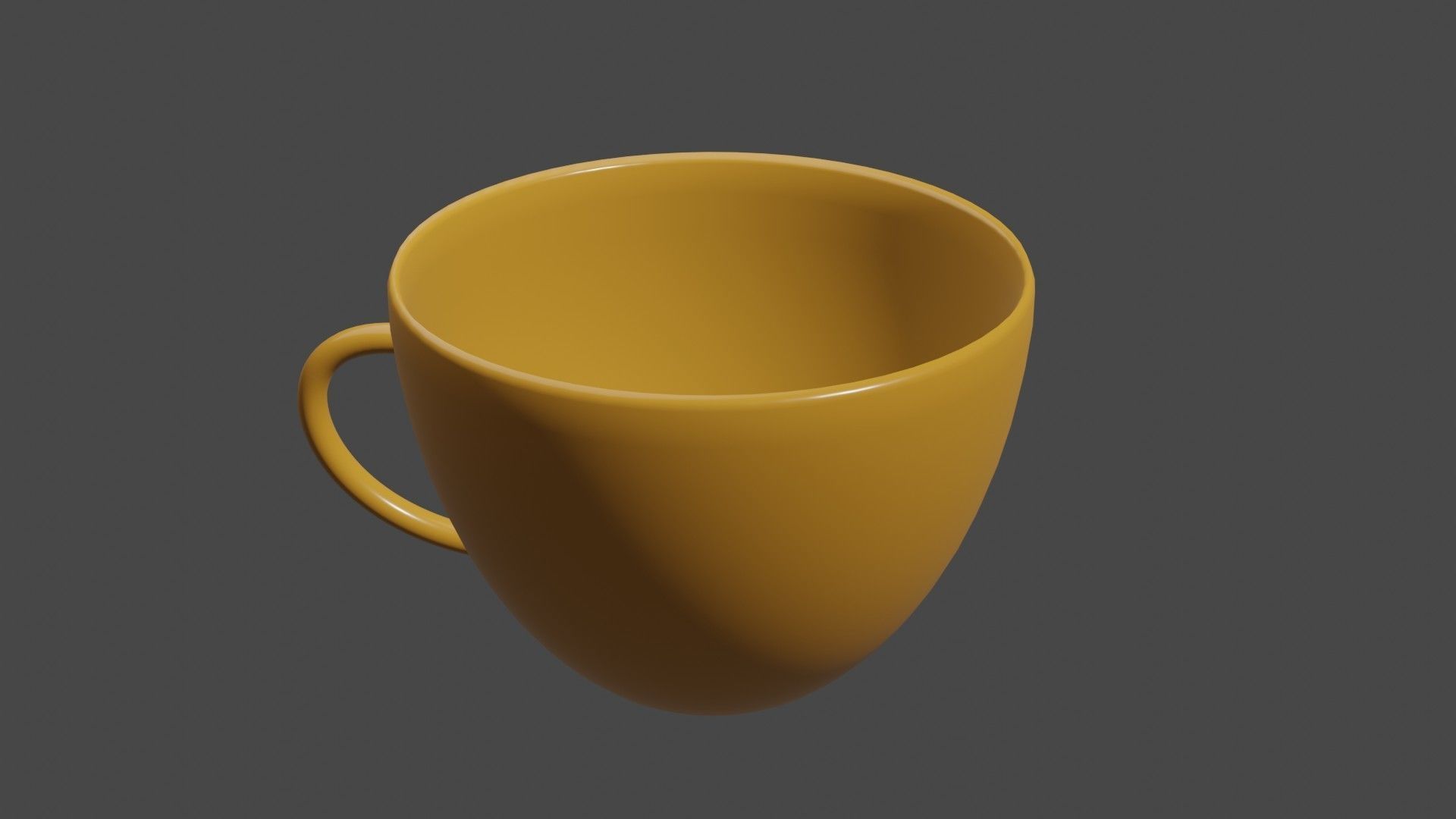 Teacup cup Free 3D model_1