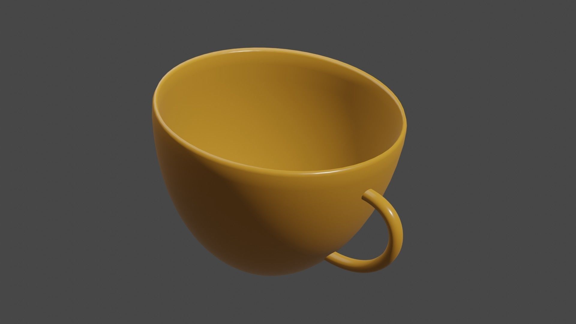 Teacup cup Free 3D model_5