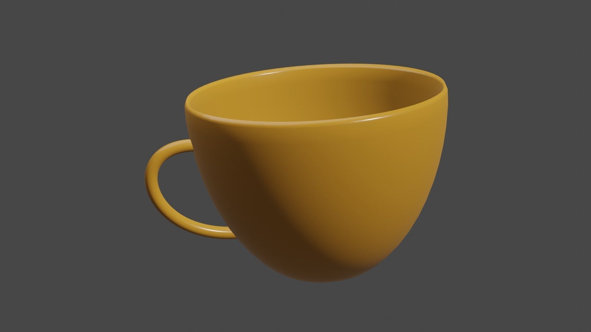 Teacup cup Free 3D model_6
